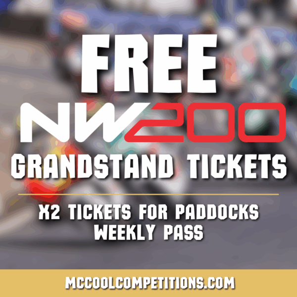 FREE NorthWest200 Grandstand Tickets (X2 Tickets)